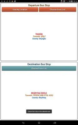 IstanBus android App screenshot 8